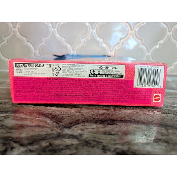 VINTAGE 1997 WAL-MART 35TH ANNIVERSARY BARBIE DOLL SPECIAL EDITION MATTEL #17245 - Picture 7 of 8